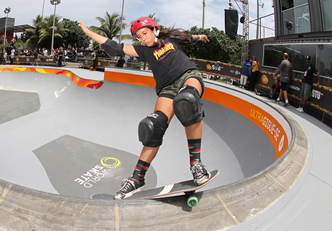 Skate brasileiro inicia Oi STU Open nesta quarta (13) com classificatórias femininas do Park e Street